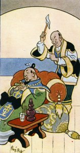 Ne retirez pas une mouche de la tête de votre ami avec une hache, 1932 - René Bull